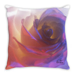 Flowers After Dark 'Electric Rose' Decorative Pillow