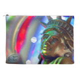 In Love with New York 'Ms Liberty' Canvas Cosmetic Clutch