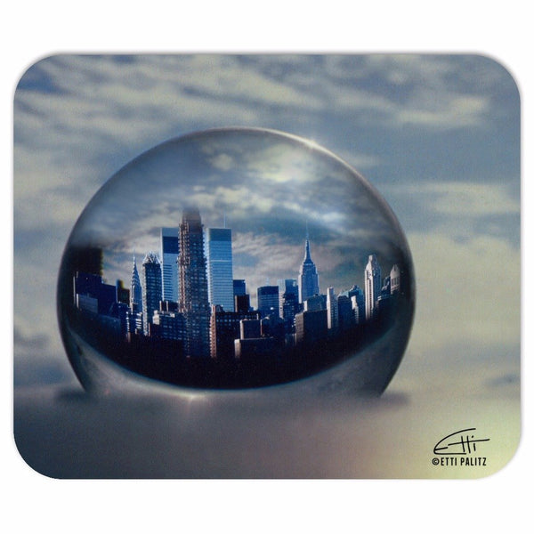 In Love with New York 'Planet NY' Mousepad