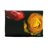 Flowers After Dark 'Duet' Canvas Cosmetic Clutch