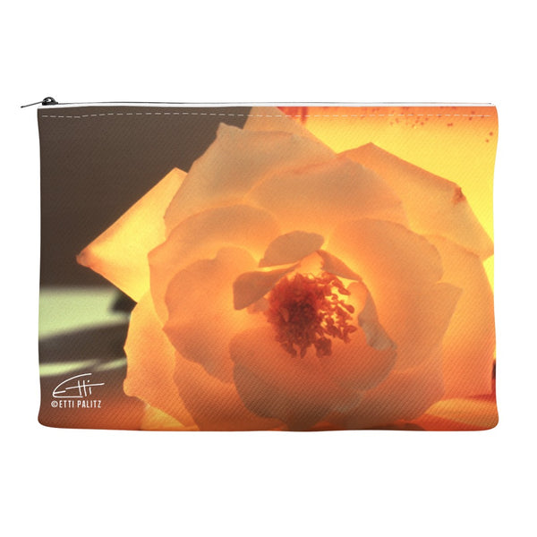 Flowers After Dark 'Enlightenment' Canvas Cosmetic Clutch