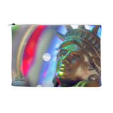 In Love with New York 'Ms Liberty' Canvas Cosmetic Clutch