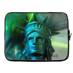 In Love with New York 'Liberty In Green' Laptop Cover