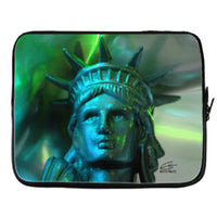 In Love with New York 'Liberty In Green' Laptop Cover