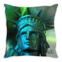 In Love with New York 'Liberty In Green' Decorative Pillow