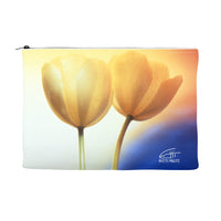 Flowers After Dark 'Touching' Canvas Cosmetic Clutch