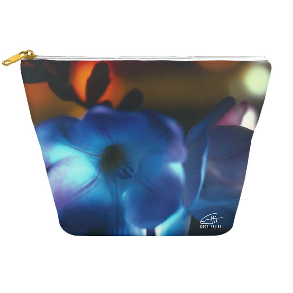 Flowers After Dark 'Blue Freesia' Dopp Kit